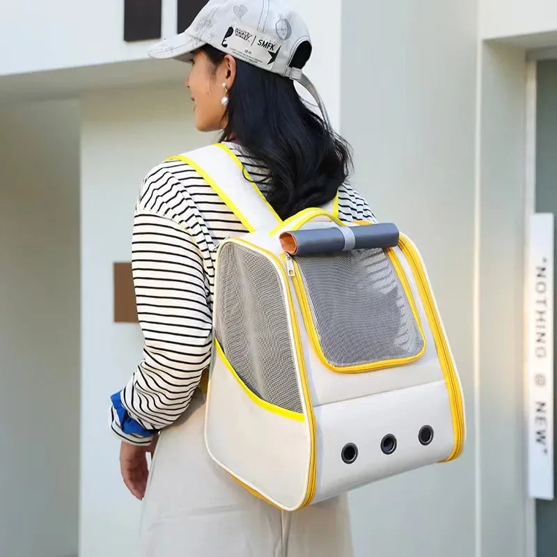 "Homeschool Vibes" Cat Backpack