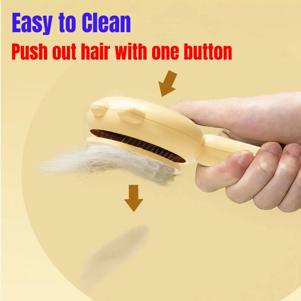 "Selfie Ready" Cat Grooming Brush, Nail Clipper and Hair Cleaning Scratcher