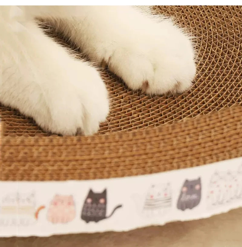 "Time To Get These Nails On Fleek" Scratcher and Grinding Claw Toy