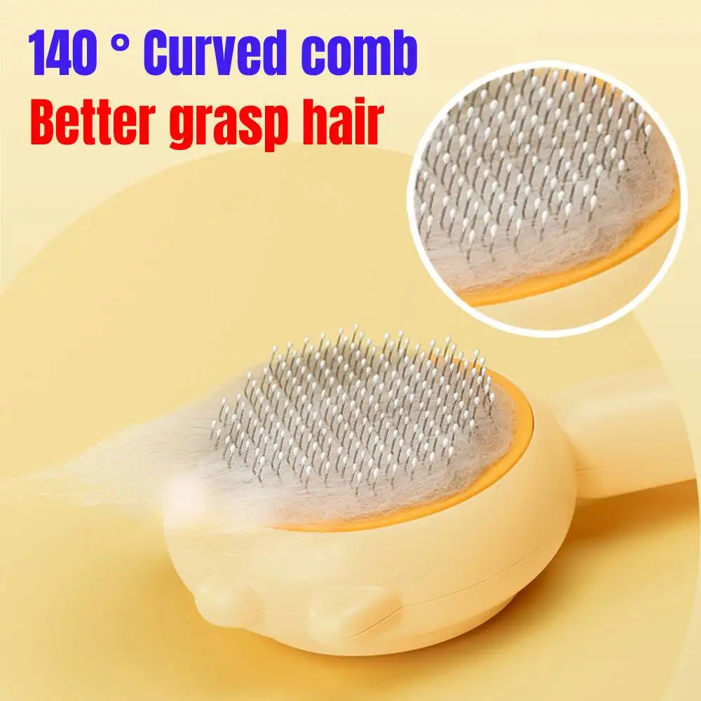 "Selfie Ready" Cat Grooming Brush, Nail Clipper and Hair Cleaning Scratcher
