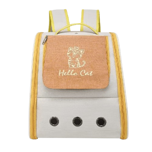 "Homeschool Vibes" Cat Backpack